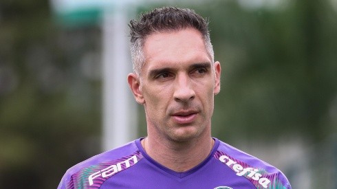 Foto: Marcello Zambrana/AGIF - Fernando Prass não venceu o Paulistão com o Palmeiras.