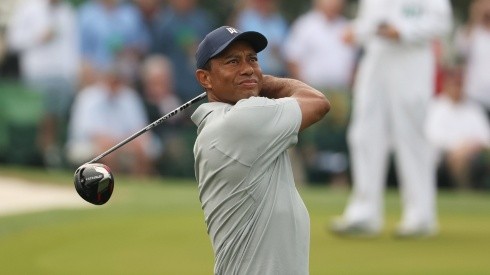 Tiger Woods at the 2023 Masters tournament