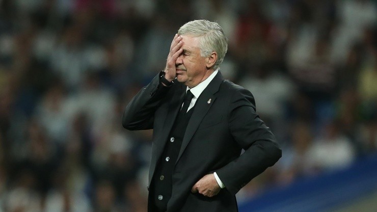 Carlo Ancelotti, entrenador de Real Madrid.