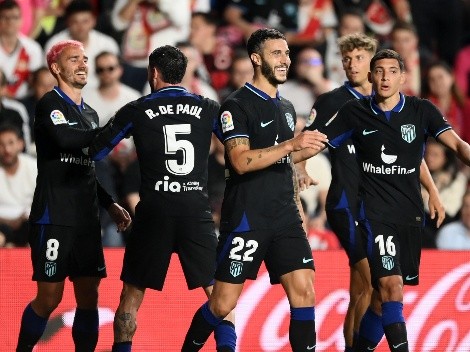 Atlético de Madrid venció a Rayo Vallecano y se afianza en el tercer puesto