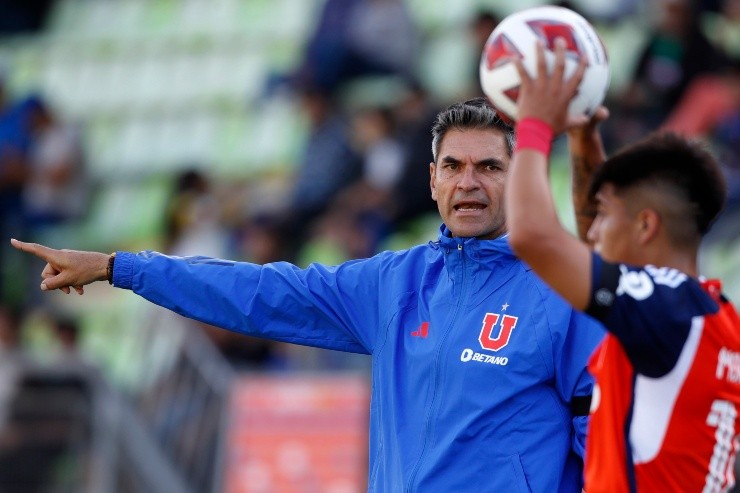 Pellegrino habló tras el triunfo de la U | Foto: Photosport 