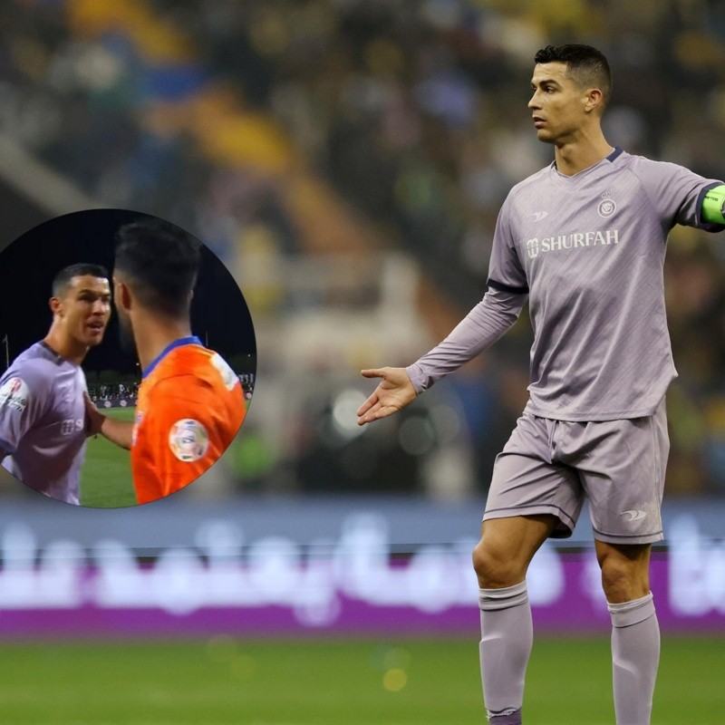 Enojado: el REPROCHE de Cristiano Ronaldo a los jugadores de Al Fayha