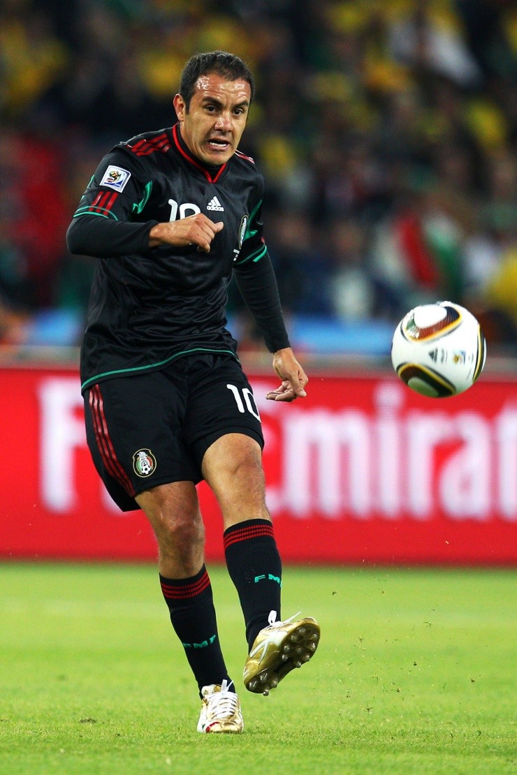 Cuauhtémoc jugó tres Mundiales con el Tri (Getty Images)