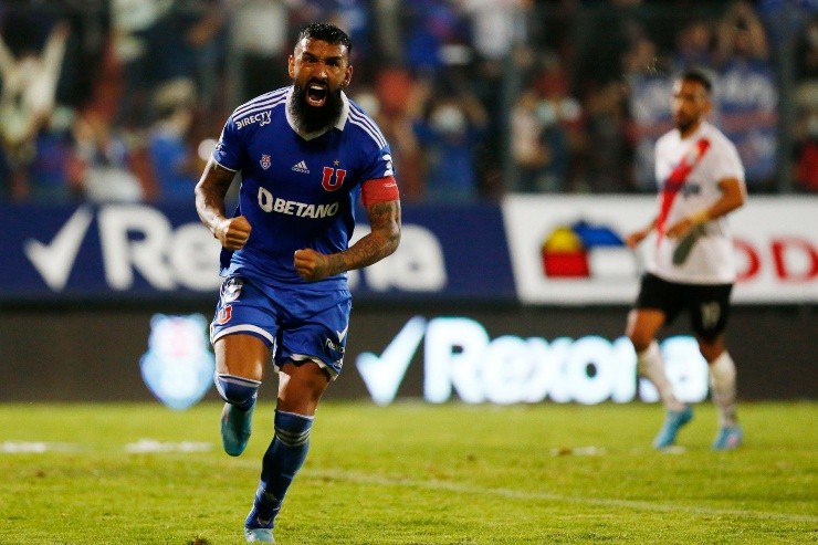 Fernández solo marcó cinco goles en la U | Foto: Photosport 