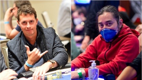 Bruno Volkmann e Rodrigo Seiji faturaram alto no poker online (Fotos: Thomas Stacha/PokerStars e Danny Maxwell/PokerStars)