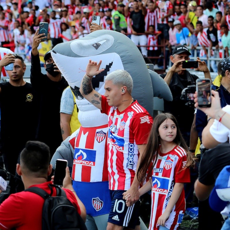 Juan Fernando Quintero enciende las redes tras triunfo de Junior a Nacional