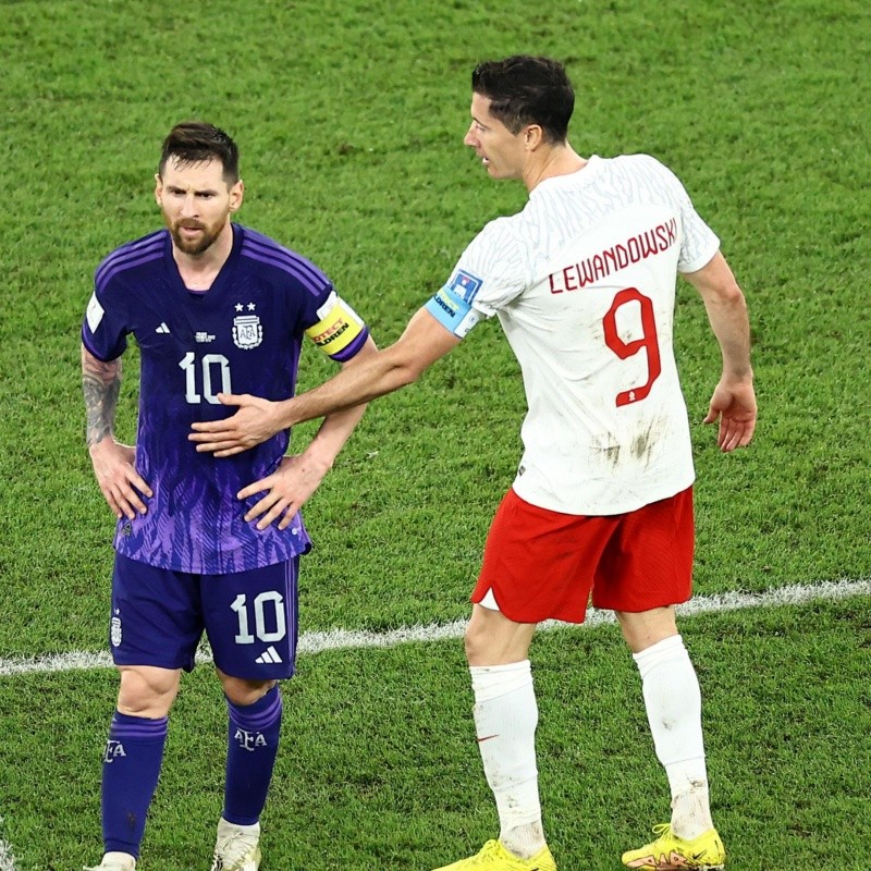 ¡Todos lo piden! El guiño de Lewandowski a Messi