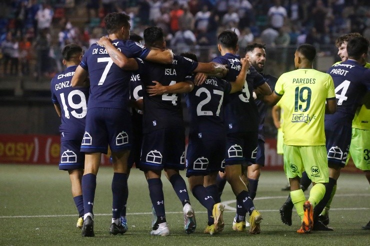 El gol de Zampedri permitió llevar el partido a los penales | Foto: Photosport 
