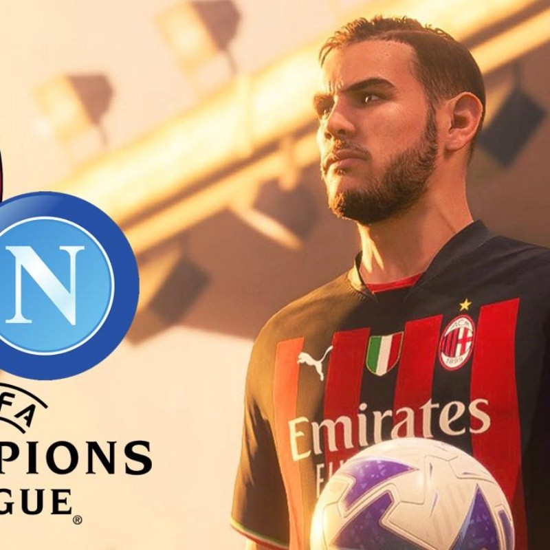 AC Milan vs Napoli: la simulación del FIFA que pronosticó el posible resultado en la Champions League