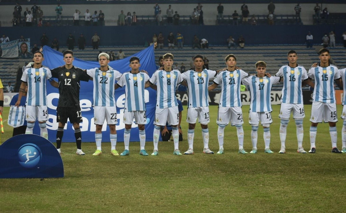 Argentina vs Chile en VIVO por el Sudamericano Sub 17 2023: hora, dónde