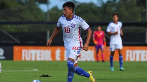 Vásquez es una de las figuras de Chile en el Sudamericano Sub 17.