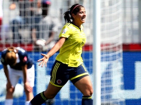Catalina Usme marcó con la Selección Colombia y aumentó el récord histórico