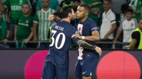 Lionel Messi and Kylian Mbappe.