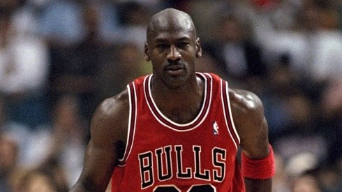 Michael Jordan con los Bulls en la NBA