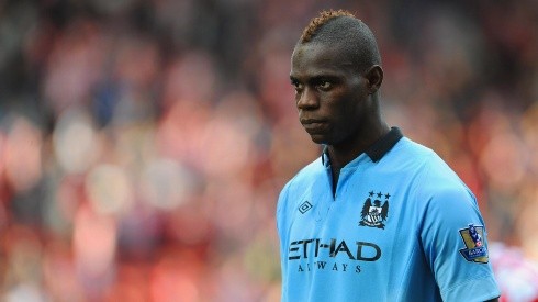 Balotelli con Manchester City.