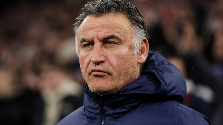 Chistopher Galtier, entrenador del PSG.