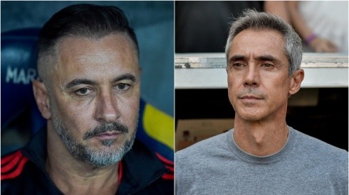 Fotos: Thiago Ribeiro/AGIF - VP e Paulo Sousa estão na lista dos treinadores com multas 'gordas' que saíram do Flamengo
