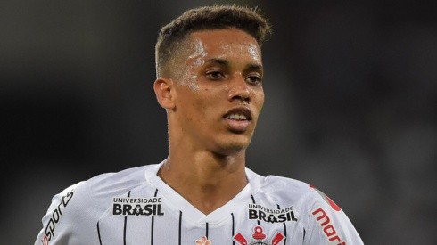 Thiago Ribeiro/AGIF - Pedrinho, atacante do Corinthians.