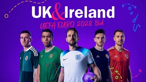 Candidatura Reino Unido e Irlanda para la Euro 2028