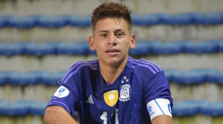 Claudio Echeverri, la figura de la Selección Argentina Sub 17.