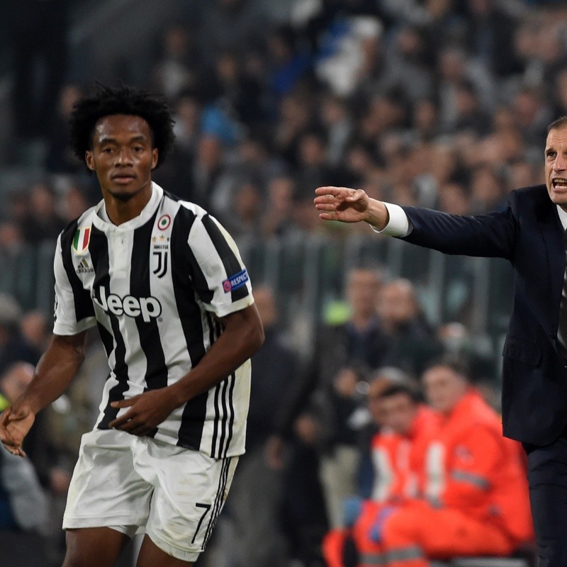 Allegri desilusiona a los hinchas del América y habla de Cuadrado en la Juventus