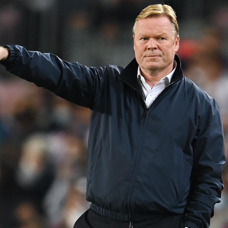 Koeman destacó a una figura de Barcelona: "El mejor de España"