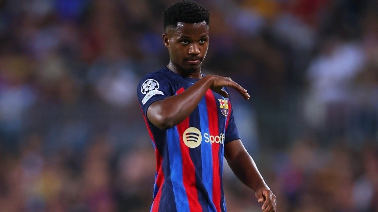 Ansu Fati, jugador del Barcelona.