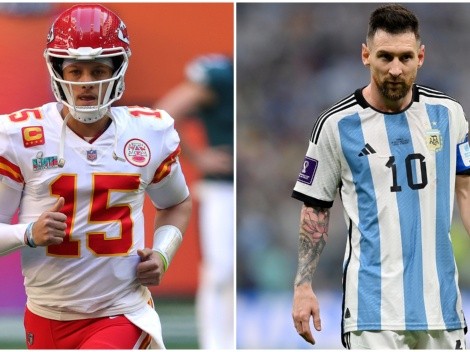 Mahomes entre las 100 personas más influyentes del 2023 junto con Messi