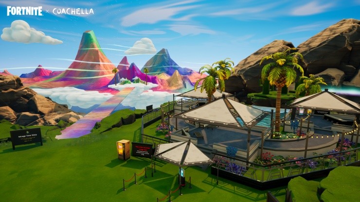 Fortnite vuelve a colaborar con Coachella: Nueva isla, atuendos, misiones, recompensas y más