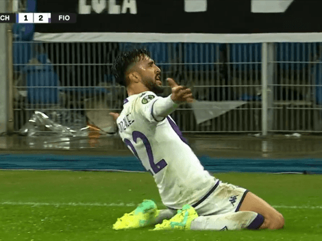 VIDEO | Nico González y un enorme cabezazo para poner adelante a Fiorentina