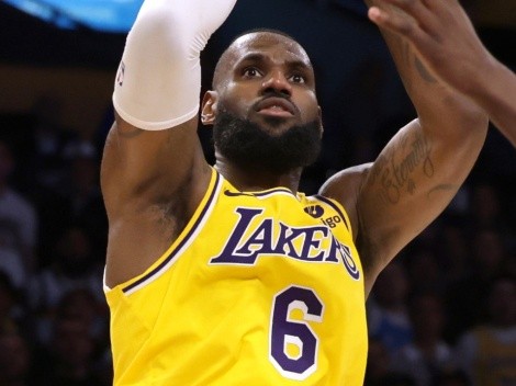Lakers presume la presencia de Jordan en un juego de LeBron en la NBA