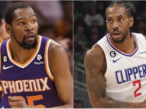 Kevin Durant revela el impacto que será jugar contra Kawhi Leonard en Suns vs Clippers