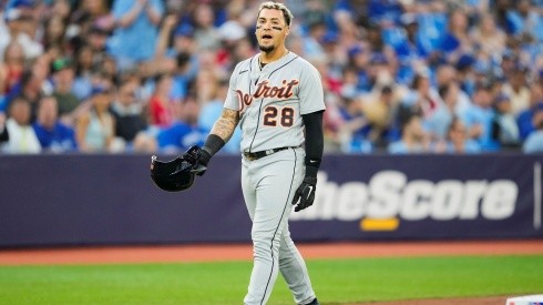 Javier Báez, campocorto de Detroit Tigers