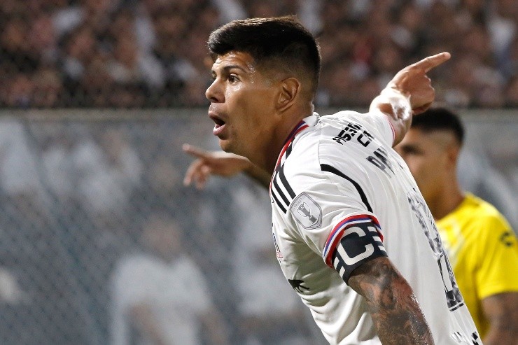 Pavez ya comienza a vivir el clásico | Foto: Photosport 