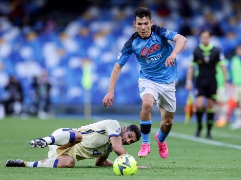 ¡Poco brillo! El Napoli de Chucky Lozano empató frente al Hellas Verona por la Serie A 2023