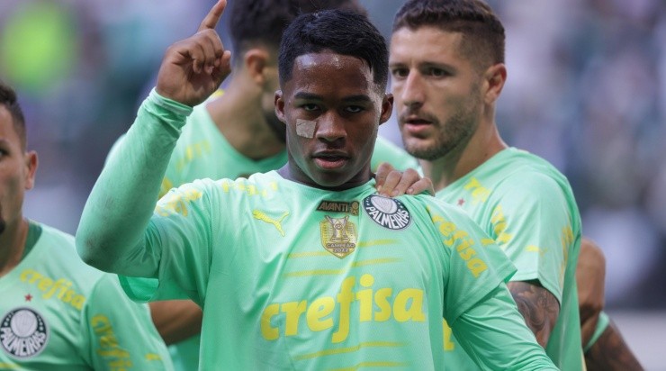 Foto: Ettore Chiereguini/AGIF - Endrick marcou o primeiro gol dessa Brasileirão