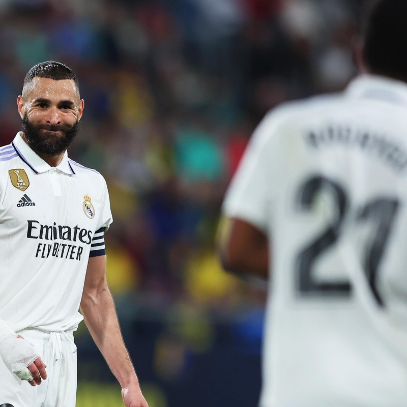 Jugadón para Puskas: pared infernal de Real Madrid que Benzema falló