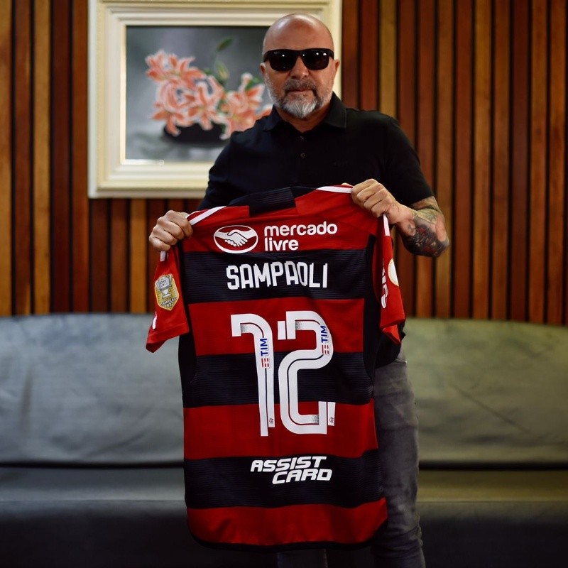 "Llegó el comandante": Flamengo presentó a Jorge Sampaoli de una manera muy especial