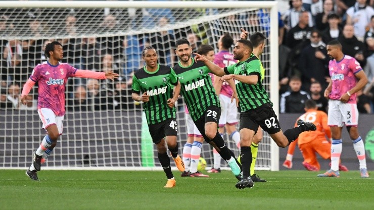 Juventus tropezó en su visita a Sassuolo por la Serie A