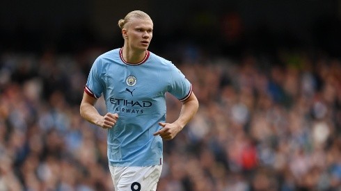 Erling Haaland, la gran figura de Manchester City.