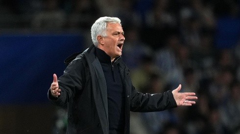 Mourinho, entrenador de la Roma.