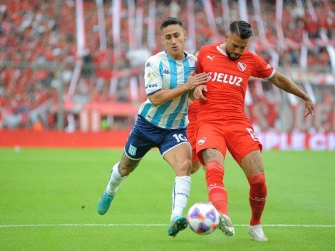 Racing con Paolo Guerrero empató contra Independiente