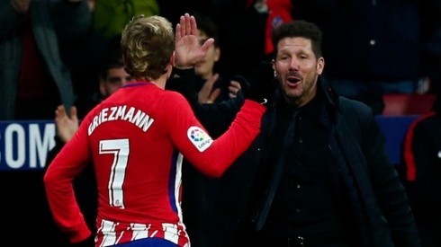 Antoine Griezmann reconoció la influencia que tiene Diego Simeone sobre su buen momento.