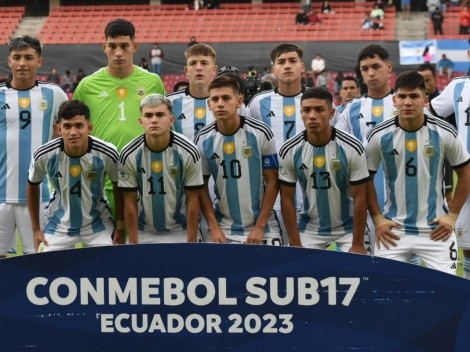 ¿Qué partidos le quedan a la Sub-17 Argentina en el Sudamericano 2023?