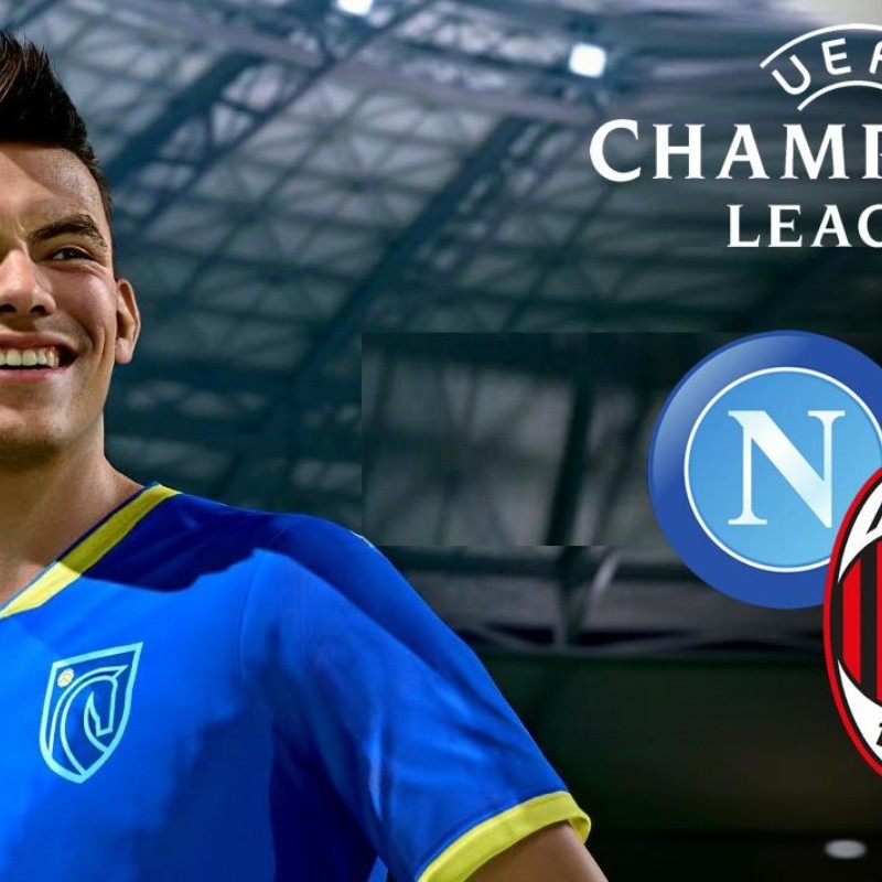 Napoli vs Milan: la simulación del FIFA que pronosticó el posible resultado en la vuelta de la Champions League