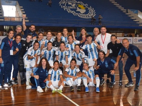 La Selección femenina de futsal se trajo dos victorias de los amistosos ante Paraguay