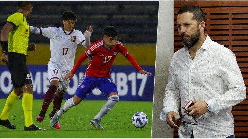 Polaco golpeó la mesa tras la derrota de La Roja Sub 17 ante Venezuela.