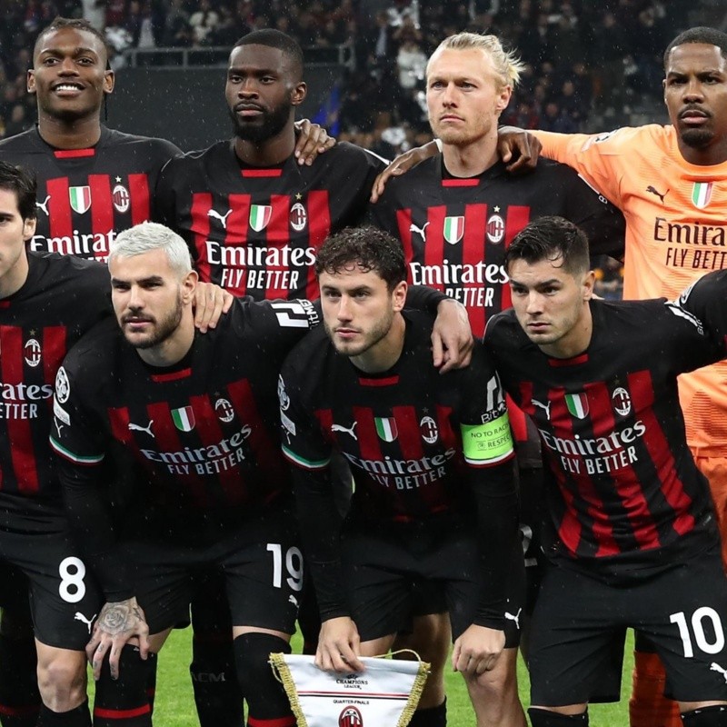 ¿Cuántas veces Milan clasificó a semifinales de la Champions League en su historia?