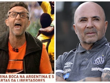 Neto chama Sampaoli de 'p*nto pequeno' por barrar ídolo no Santos