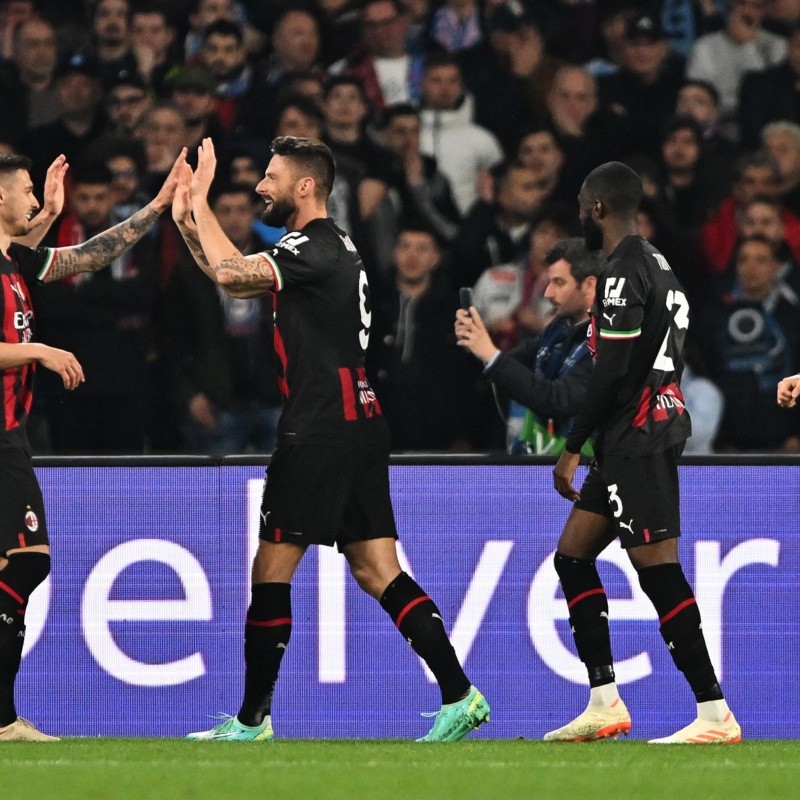 Tras 16 años, Milan vuelve a una semifinal de Champions: eliminó a Napoli